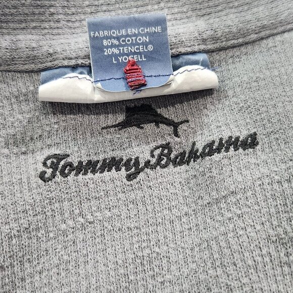 Tommy Bahama Men’s Quarter zip Reversible XL - Picture 3 of 5